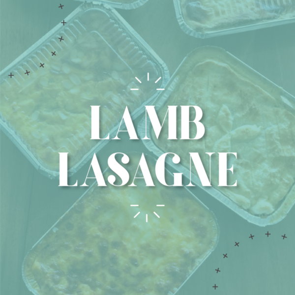 Lamb lasagne